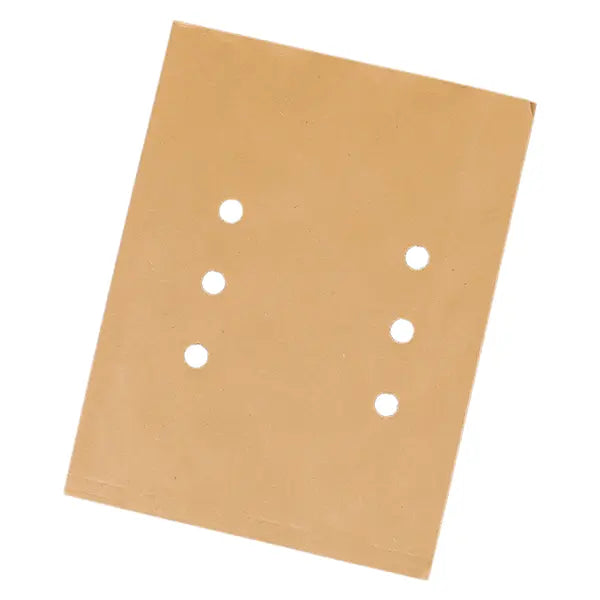 Brown bubble waffle paper bag with ventilation holes for dessert and bubble tea packaging – Yujie Food