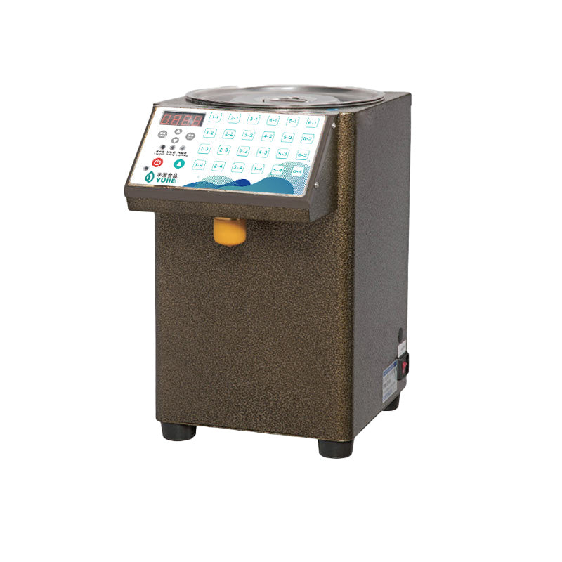 High-precision Cane Sugar Syrup Dispenser with customizable settings. Ideal for beverage shops, bubble tea stores, and cafes for accurate sweetness control.