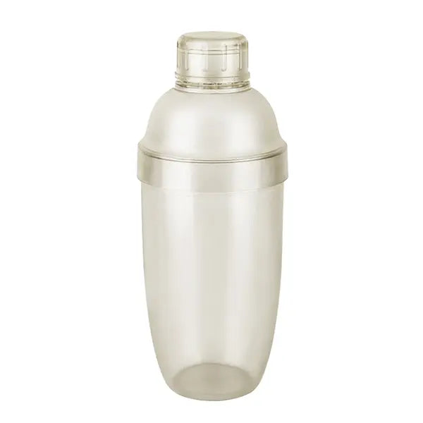 700ml commercial-grade plastic shaker with anti-slip design and transparent body, perfect for mixing bubble tea and beverages.