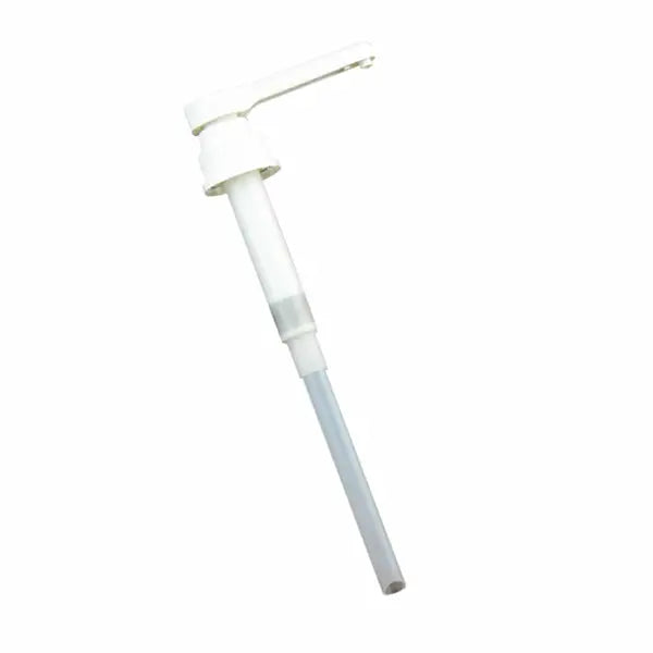 10ml syrup pump dispenser for cafés and beverage shops, designed for precise and mess-free syrup dispensing, ensuring consistent drink flavor and clean workstations.