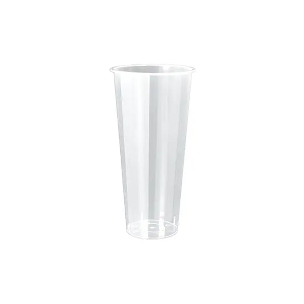22oz clear PP injection cup, perfect for smoothies, iced beverages, and specialty drinks, with a strong and lightweight build.