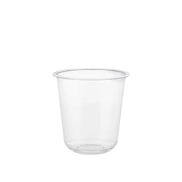 16oz PP U Shape Cup with a modern design, perfect for premium beverages like bubble tea, smoothies, and juices.