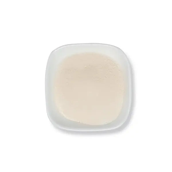 Fine textured vanilla powder with light color, ideal as a fragrant base for desserts and beverages.