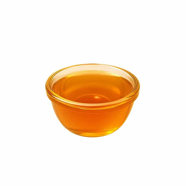 Amber-colored raw sugar syrup with rich texture – perfect for milk tea and herbal drinks.